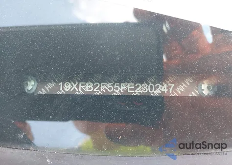 2015 Honda Civic Lx from USA, damaged, VIN 19XFB2F55FE230247